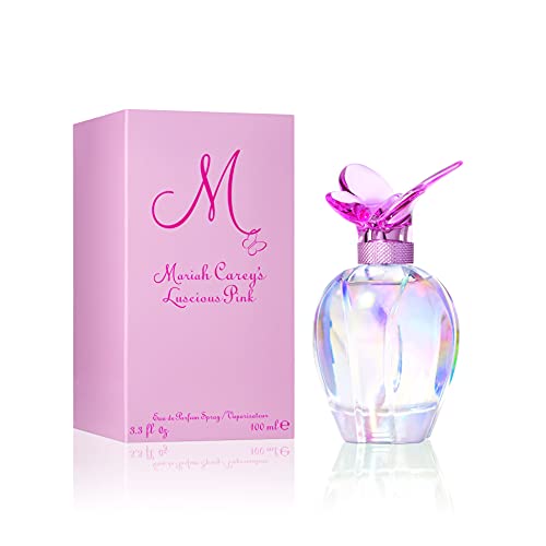 M Luscious Pink От Марая Кери За жени, Парфюм вода-спрей, 3,3 унции (100 мл)