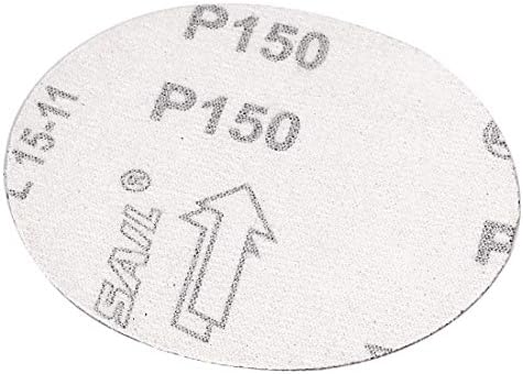 Нов Lon0167 Диаметър 4 инча, абразивен диск с шкурка 150, надеждна ефективна за Опесъчаване хартия, шкурка 25 бр. за Вибриращо инструмент