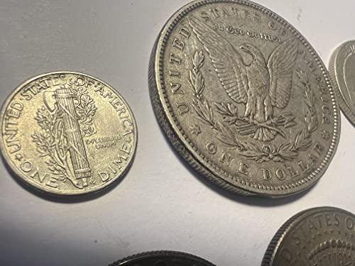 Колекция сребърни монети на САЩ ОТ 1916 PDSO -1964 г. (ЛОТ 12) Варира от Продавача G-XF