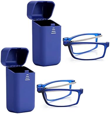 Сгъваеми Очила за четене LUFF за Мъже, Очила за четене за Жени със Защита от синя светлина