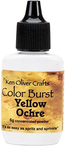 Пудра на прах Ken Oliver Color Burst Powder 6 гр.-Жълта Охра
