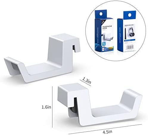 Поставка за слушалки Tradufa PS5, Кука за слушалки, Притежателят на слушалки за PS5, Съвместим с Универсална стойка за съхранение
