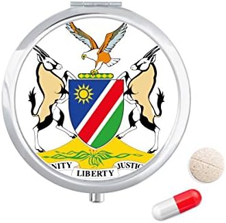 Република Намибия Африканска Държава Калъф За Хапчета В Джоба Кутия За Съхранение На Лекарства Контейнер Опаковка
