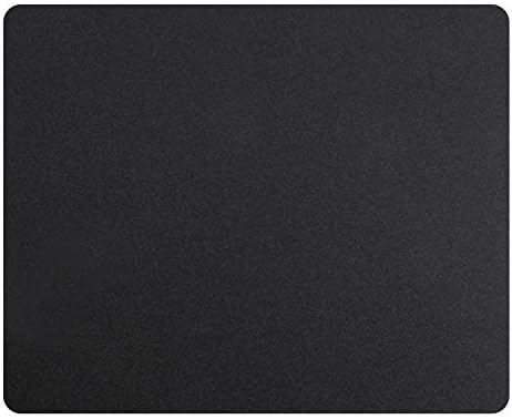 Геймърска Подложка за мишка с повърхност от Въглеродни влакна, Игрална Подложка за мишка, Подложка за игра/Офис/ дом/Работа (Черен, 10 1/4x8 1/4x3/32 инча)