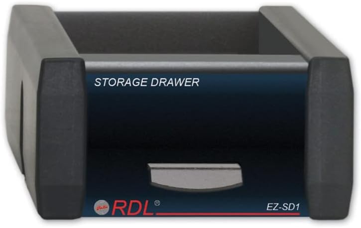 Кутия за съхранение на Радио Design Labs ЛОРП EZ-SD1 - Широчина на рафтове 1/6 за EZ-RA6 или EZ-CC6