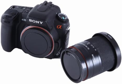 Капачка за закрепване Фотообъектива Movo и капака на корпуса за Беззеркальной фотоапарат Nikon 1