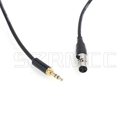 SZRMCC 3,5 мм 1/8 TRS-TA3F 3-Пинов аудио кабел Mini-XLR за слушалки Sennheiser с Микрофон AKG