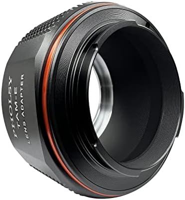 Адаптер за обектив PHOLSY е Съвместим с обектив Tamron Adaptall-2 за корпуса на фотоапарата с монтиране E, съвместимо с Sony a1