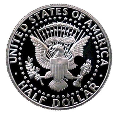 Монетен двор на САЩ, 2004 г. с плакированной запушалка Кенеди в полдоллара