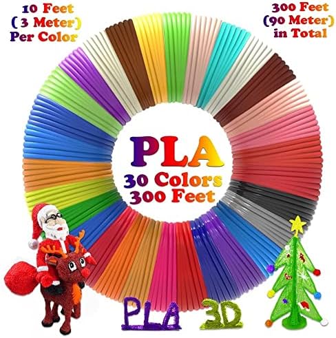 принтер 3D Принтер PLA Нишка на спиралата 30 Цвята 1,75 мм Impresora 3D Filamento Флуоресцентно Тел за 3D Дръжки Vulling PLA Пластмасова