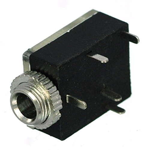 CESS 3,5 мм 1/8-Инчов Женски Стерео Балансиран TRS конектор с ключ - 3,5 мм стереоразъем (10 бр)