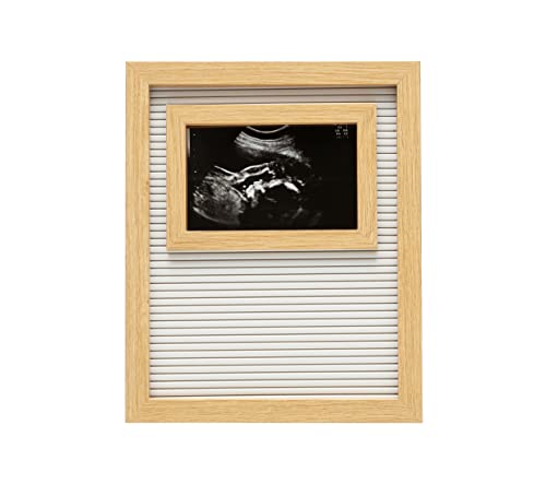 Комплект дървени пощенски картички за сонограмм Кейт и Майло, обяви в рамката за сонограммы за обмен на информация за бременността