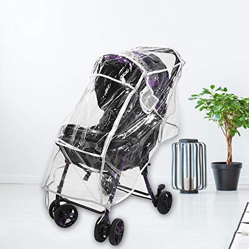Дъждобран за детска количка, Универсална Окачена защита от атмосферни влияния, за Количка, PVC за защита на детето, Пътна детска