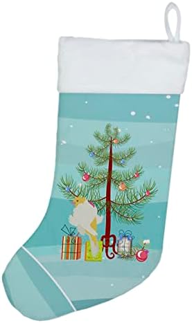 Съкровищата на Каролина CK4484CS Парижки Тромпетист Канарче весела Коледа Коледни Чорапи, Чорапи За Висящи пред Камината, Коледен