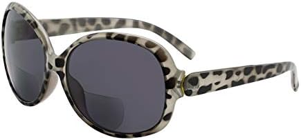 Eyekepper Спестете 10% на 1 опаковка Малки, овални-кръгли слънчеви очила за четене в Зелен цвят и 1 опаковка големи бифокальных слънчеви очила бежов черепахового цвят + 2.00