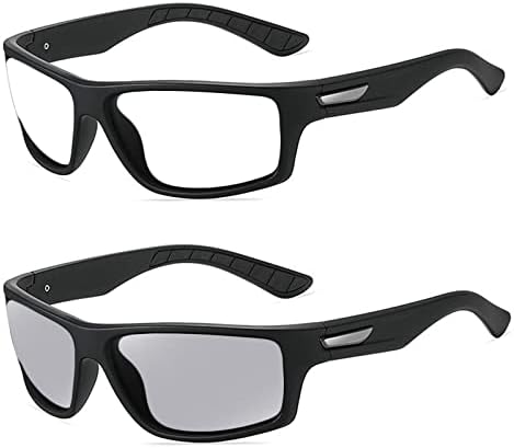 Защитни Очила с Кръгли полнообъективными Очила за Четене, фотохромичните Спортни Увеличителни Очила За Четене за Мъже И Жени