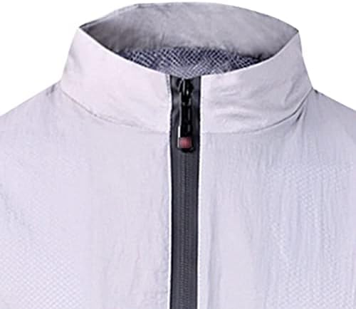 Колоездене якета за мъже, ежедневни лека дишаща ветровка, приталенное ветрозащитное палто с висока яка