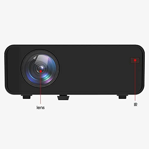 Мини проектор LHLLHL 3500 Лумена С поддръжка на 720P led проектор 1080P, съвместима със система за домашно кино (Размер: базова