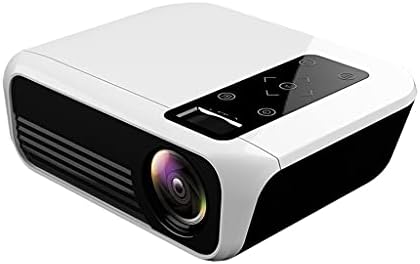 Проектор WDBBY Full HD 1080p, 4k 5000 Лумена Cinema Proyector в прожектор, който е Съвместим с USB, AV, с подарък (Размер: базова