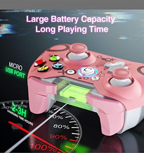 Безжичен контролер за Xbox One, подходящ за Xbox Series X/S/Xbox One S/One X/One Elite/Windows 7/8/10/PS3/, Потребителски Безжичен