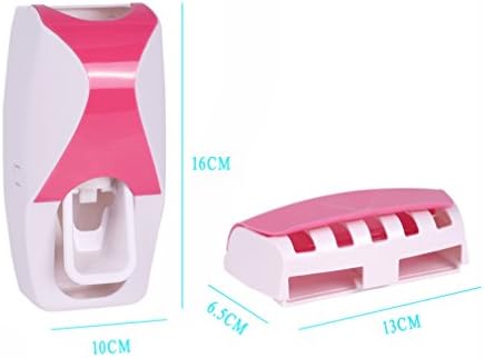 Комплект За сокове паста за зъби с пылезащитным дозатор WAYCOM (Розов)