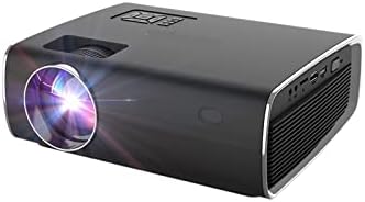 Шрайбпроектор V56 Native 1080P Full HD, WiFi, Bluetooth Вграден Високоговорител видео проектор с екран-статив за домашно кино (Цвят: Проектор и статив, Размер: штепсельная щепсел САЩ