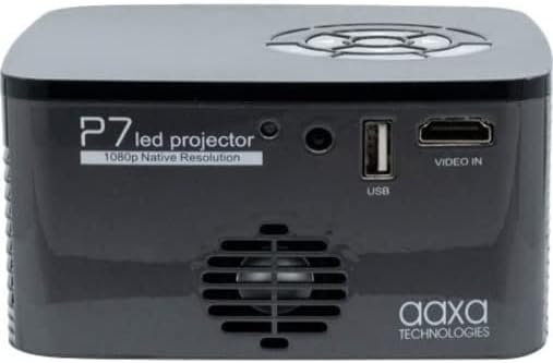 DLP-проектор AAXA Technologies KP-750-00 - 16:9 - Сив, Черен