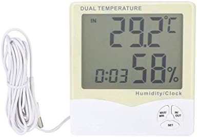 Термометър WODMB, Дигитален Термометър-Влагомер за помещения с Датчик за Влажност, Точен Измерител на Контрол на влажността за Дома,