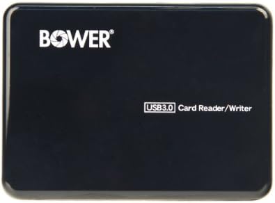 Многофункционален kartrider Bower CRP3UNI Platinum USB 3.0 за фотоапарат (черен)