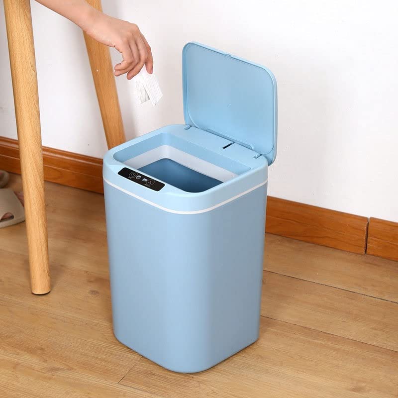 UXZDX Автоматично Индукционное Кошчето за съхранение на отпадъци в Хола, Кухнята, Интелигентно Отваряне и затваряне на Жилищни кофи