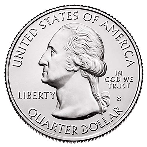 Набор от монети 2020 S National Park Quarter 5 Без лечение