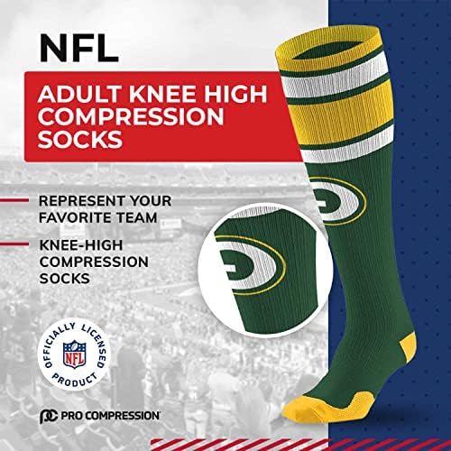 Компресия чорапи NFL до коляното за циркулация - Мъжки и Женски