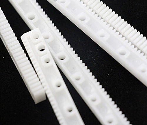 WellieSTR 5 комплекта с зъбни рейки Пластмасов прът зъбни рейки за DIY (5 x шестеренок + 5 x прът зъбни рейки)