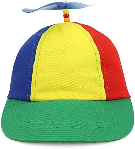 Детски Памучен бейзболна шапка Armycrew с Разноцветни Перка На хеликоптер, Без структура