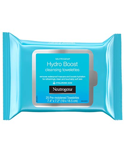 Почистване кърпички за лице на Neutrogena Hydro Boost Cleanser, 25 парчета (опаковка от 3 броя)