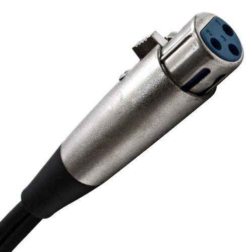 Сеизмичен аудио кабел за свързване SA-Y2.3 - 3' Дърва - 1 конектор XLR 2 XLR конектор