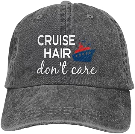 Дамски Шапка Yipaidel Cruise Hair Don ' t Care С Ожулвания, Регулируем Реколта бейзболна шапка за мама и татко, Выстиранная