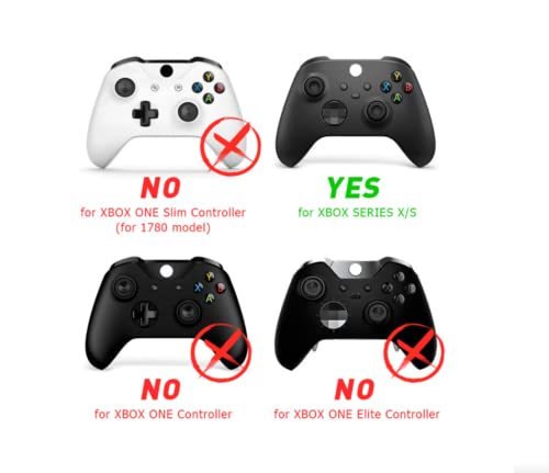 Сменяеми Аксесоари за Ремонт на Детайл Замяна Предна Панел на Кутията на корпуса Сменяем Брони контролера на Xbox X Series /S Защитен