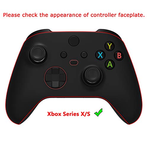 Сменяеми Странични направляващи eXtremeRate Blue + Задната Обвивка + Предна панел на контролера на Xbox X series /S