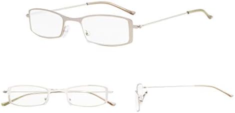 Очила за четене GUD 7 Двойки Леки Класически Правоъгълни Ридеров за Мъже и Жени +2,50