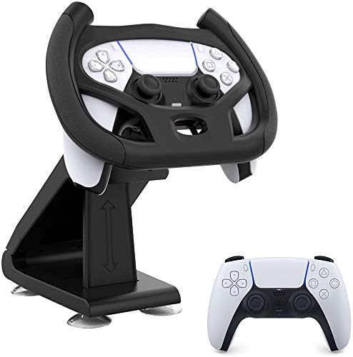 Игралното Гоночное колелото за PS5, волан Meagadream с 4 Настолни нещастници контролера на Sony Playstation 5 Dualsense (контролер в комплекта не са включени)