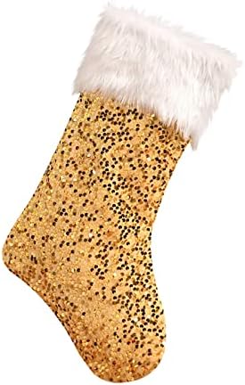 0IDT12 Нова Коледна Елха Подвесная Парти Коледа Интериор Дядо Отглеждане Плюшено Вязаный Чорап Подаръчни Опаковки За шоколадови