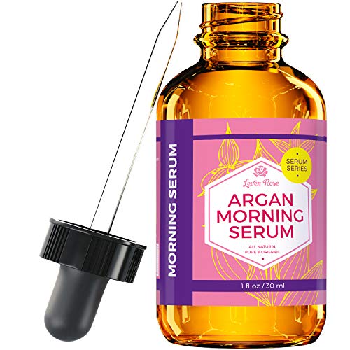 Сутрин серум за лице с Аргановым масло, Натурален Колаген серум - Средство за премахване на тъмните петна за лице - Антиоксидант