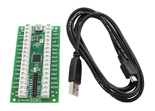 Контролер Интерфейс Аркадна игра на I-PAC 2 с USB-кабел