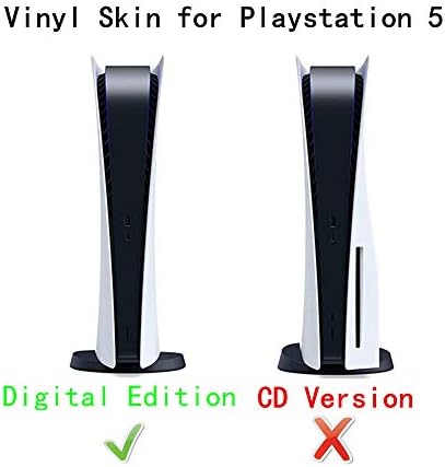 Етикети за Ps5, Vinyl Стикер върху цялото тяло, Стикер на кожата, Калъф за конзолни контролери Playstation 5 Digital Edition (Дигитално