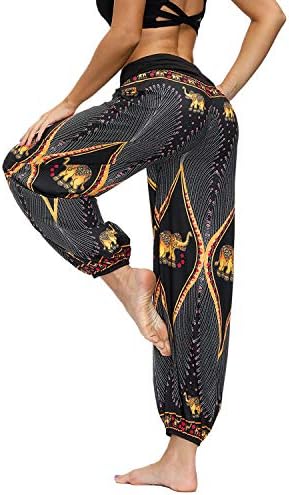 Луксозни Дамски Тайландски Зреещи Lu ' s, Богемные Панталони За Йога, Индийски Свободни Летни Панталони в стил Бохо-хипи