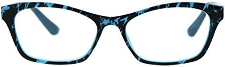 PASTL Дамски Очила За Четене Уголемени Модни Ридеры Правоъгълен Пружинен Шарнир