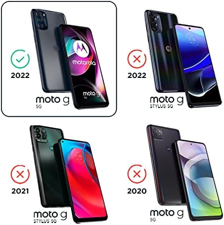Защитен комплект Motorola Moto G 5G (2022) - Калъф за телефон + Защитно фолио от закалено стъкло 9H за екрана - Daybreak