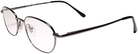 Класически Ретро Мъжки Женски Правоъгълна Метална Рамка 1.00 Очила За Четене Reader