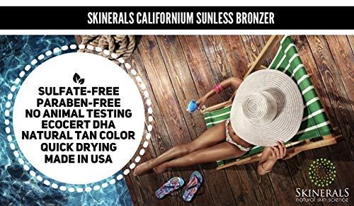 Пяна за самостоятелно слънчеви бани Skinerals Californium с Ръкавица За нанасяне слънчеви бани